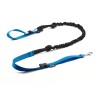 Ceinture Ventrale avec Laisse Rétractable Blue 3 Taille - Mains Libres, Indispensable pour Promenade, Jogging avec Votre Chien