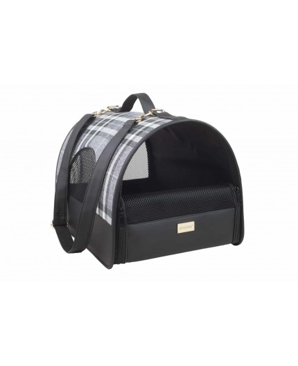 Sac de transport Kent noir sac de transport noir chat Chihuahua Bichon Pinscher